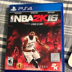 NBA 16 Playstation 4 (PS4) Video Game